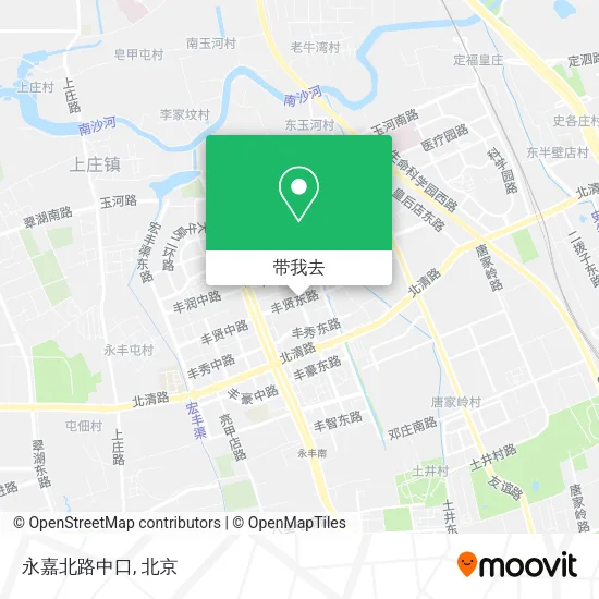 永嘉北路中口地图