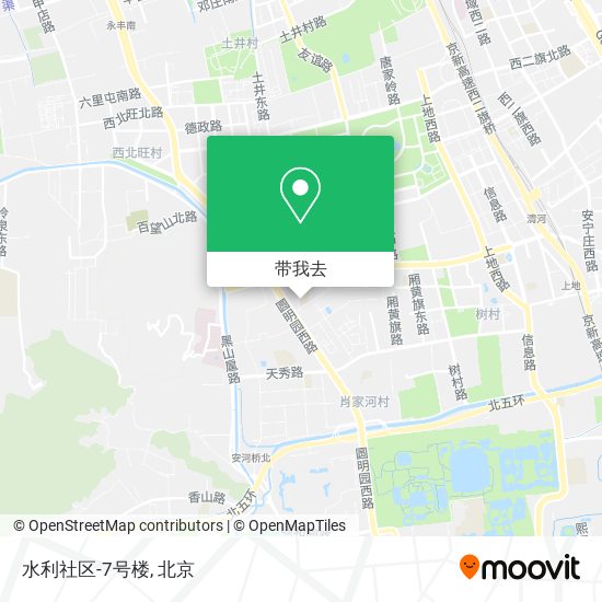 水利社区-7号楼地图