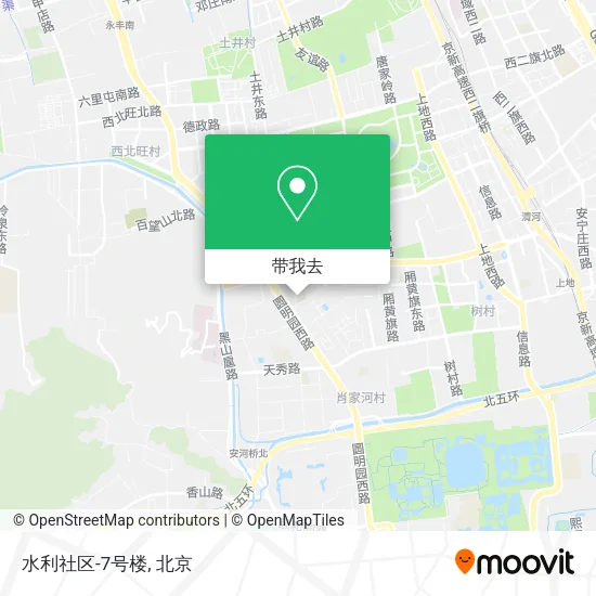 水利社区-7号楼地图