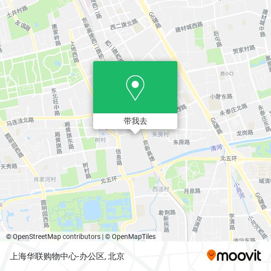 上海华联购物中心-办公区地图
