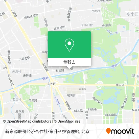 新东源股份经济合作社-东升科技管理站地图