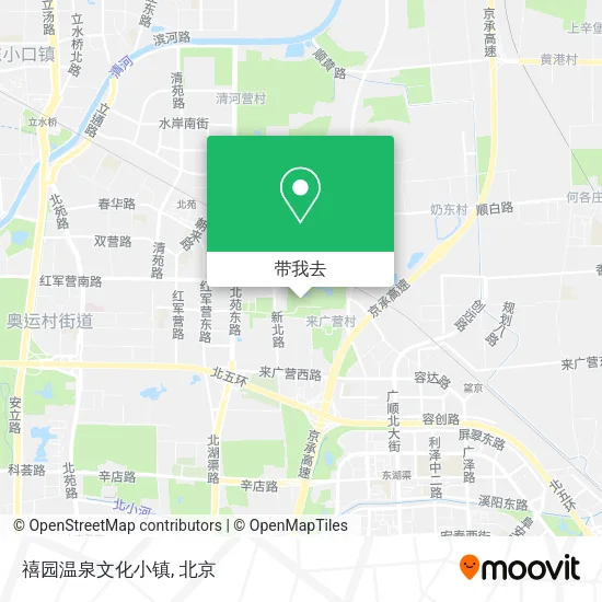 禧园温泉文化小镇地图