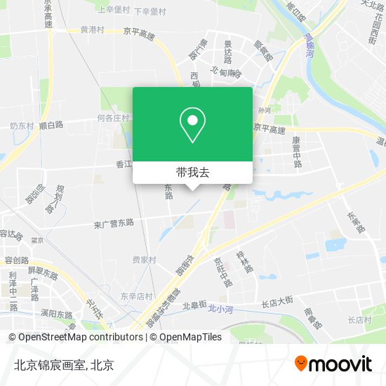 北京锦宸画室地图