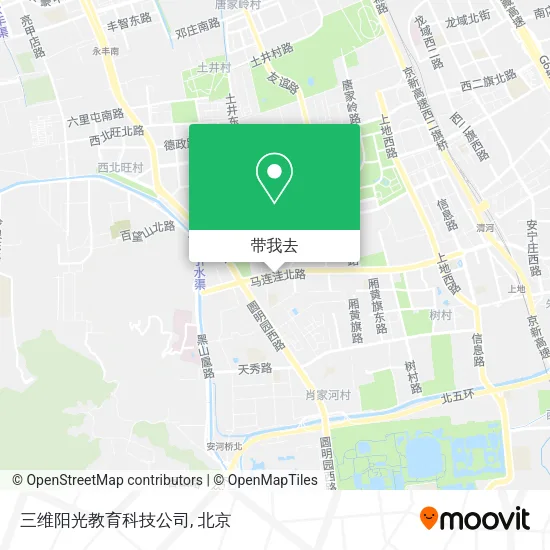 三维阳光教育科技公司地图