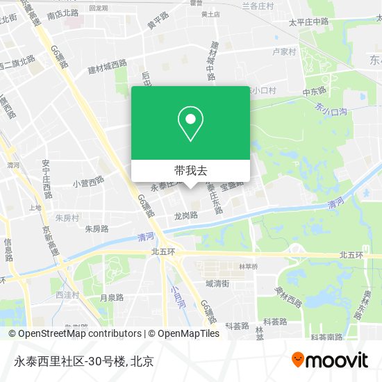 永泰西里社区-30号楼地图