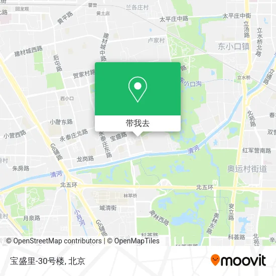 宝盛里-30号楼地图