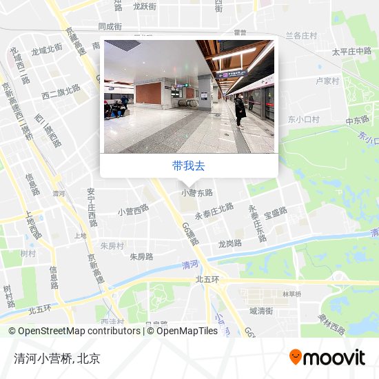 清河小营桥地图