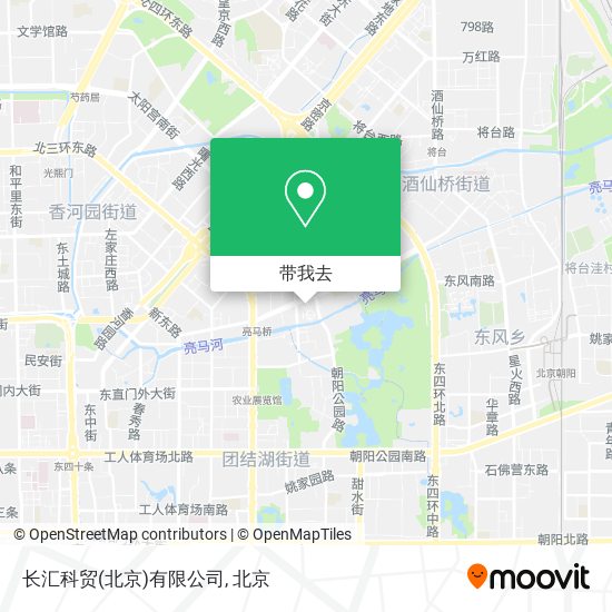 长汇科贸(北京)有限公司地图