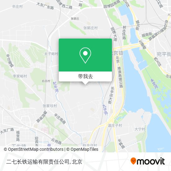 二七长铁运输有限责任公司地图