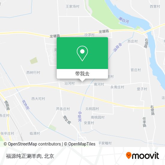 福源纯正涮羊肉地图