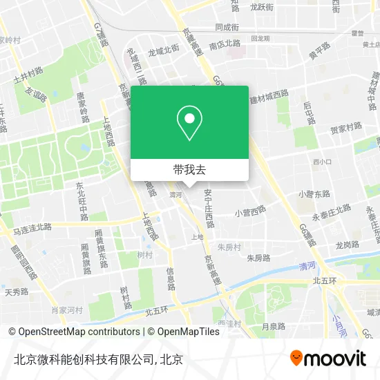 北京微科能创科技有限公司地图