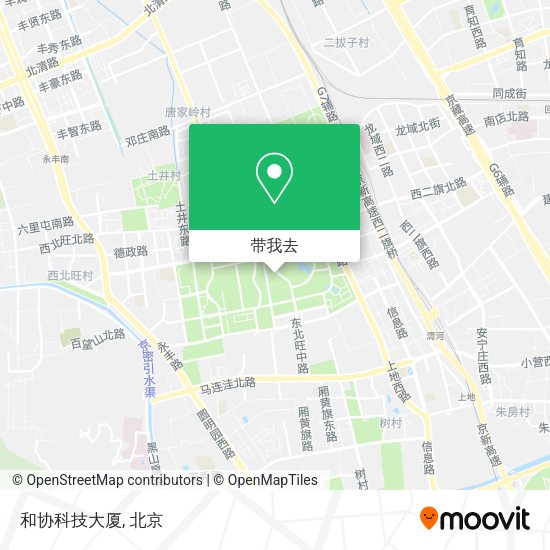 和协科技大厦地图