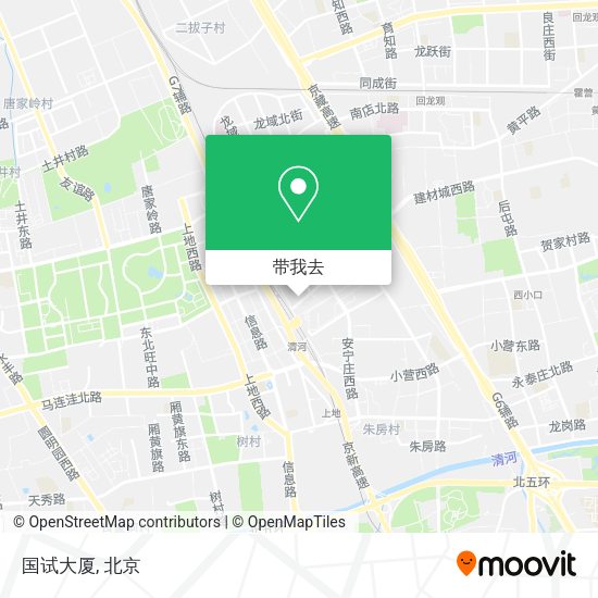 国试大厦地图