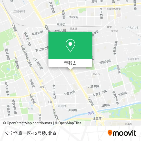 安宁华庭一区-12号楼地图