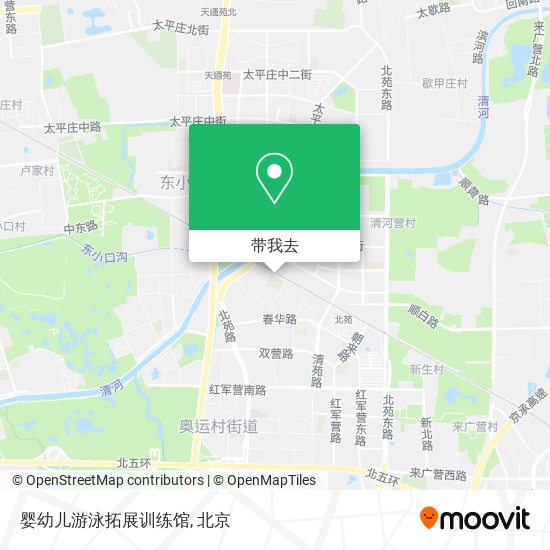 婴幼儿游泳拓展训练馆地图