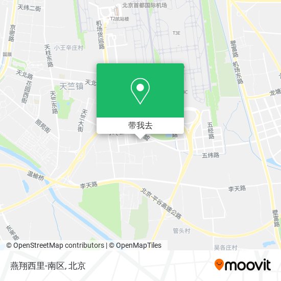 燕翔西里-南区地图