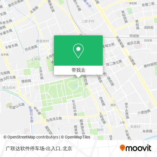 广联达软件停车场-出入口地图