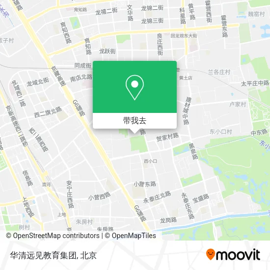 华清远见教育集团地图