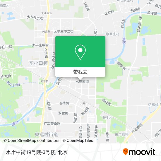 水岸中街19号院-3号楼地图