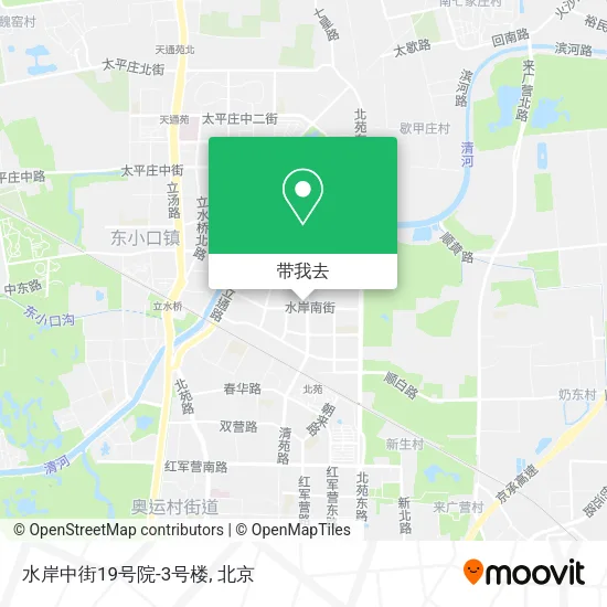 水岸中街19号院-3号楼地图