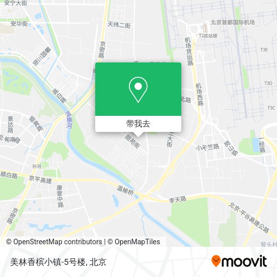 美林香槟小镇-5号楼地图