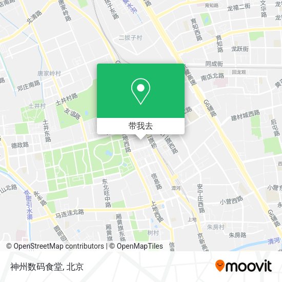 神州数码食堂地图