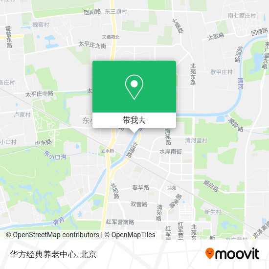 华方经典养老中心地图