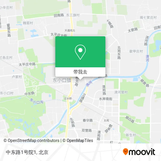 中东路1号院1地图