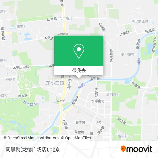 周黑鸭(龙德广场店)地图