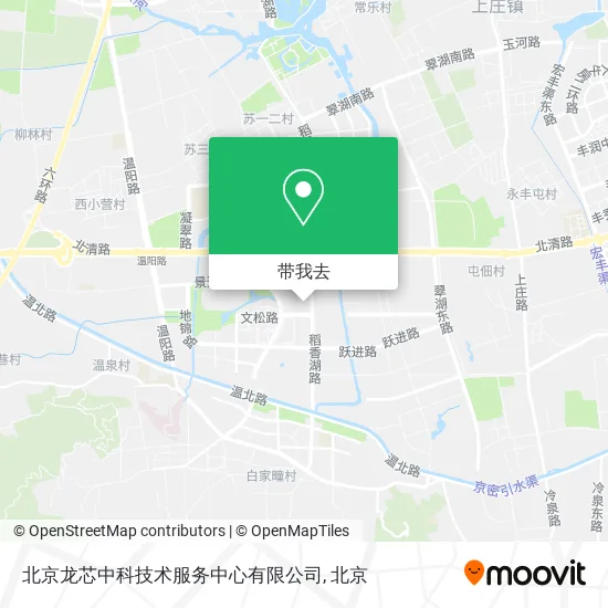北京龙芯中科技术服务中心有限公司地图