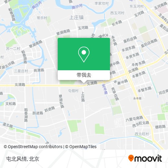 屯北风情地图