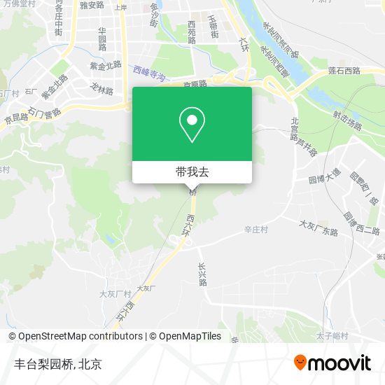 丰台梨园桥地图