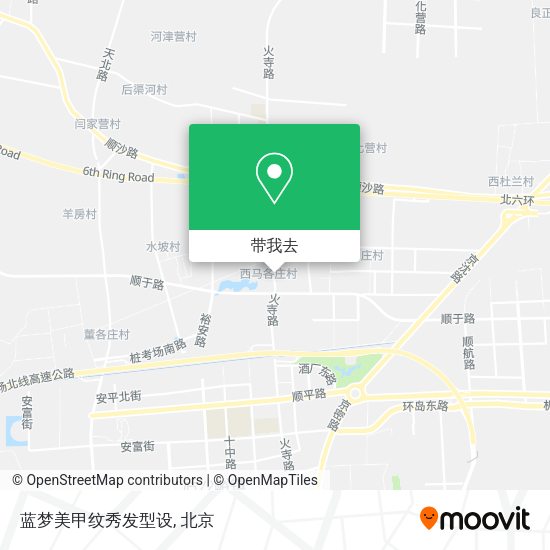 蓝梦美甲纹秀发型设地图