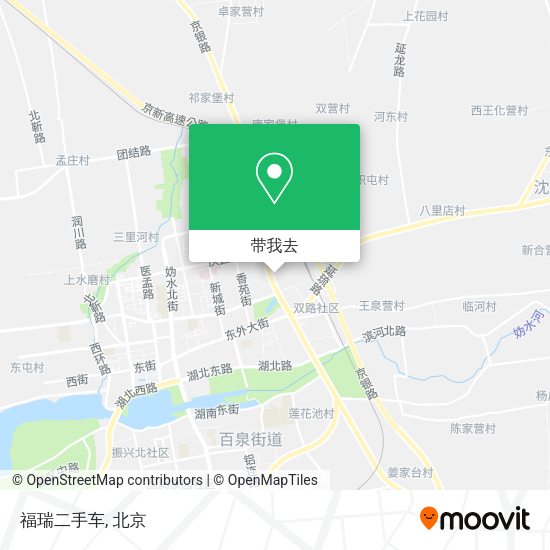 福瑞二手车地图