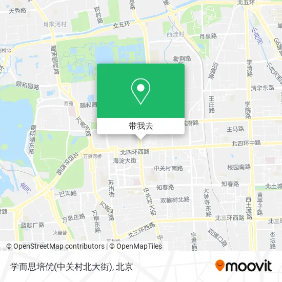 学而思培优(中关村北大街)地图