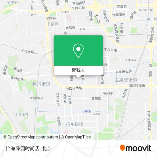 怡海绿园时尚店地图