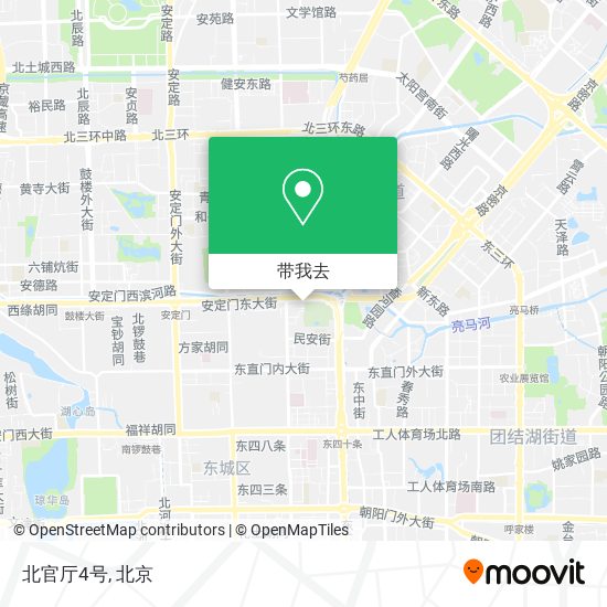 北官厅4号地图