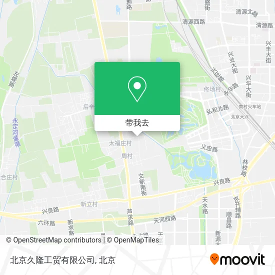 北京久隆工贸有限公司地图