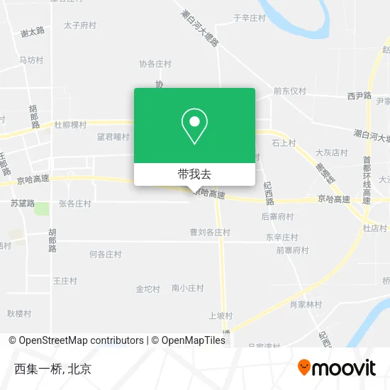 西集一桥地图