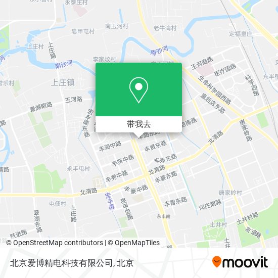 北京爱博精电科技有限公司地图