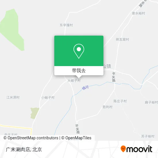 广来涮肉店地图