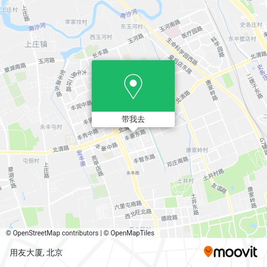 用友大厦地图