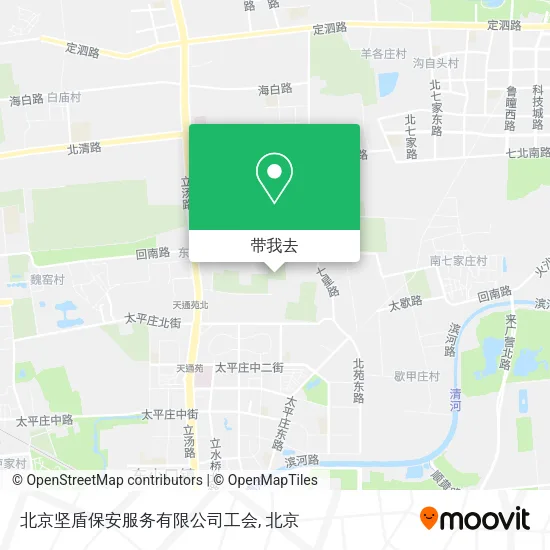 北京坚盾保安服务有限公司工会地图