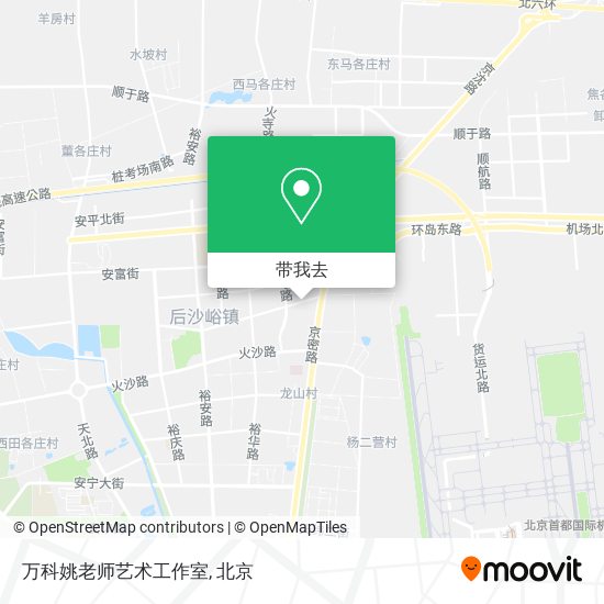 万科姚老师艺术工作室地图