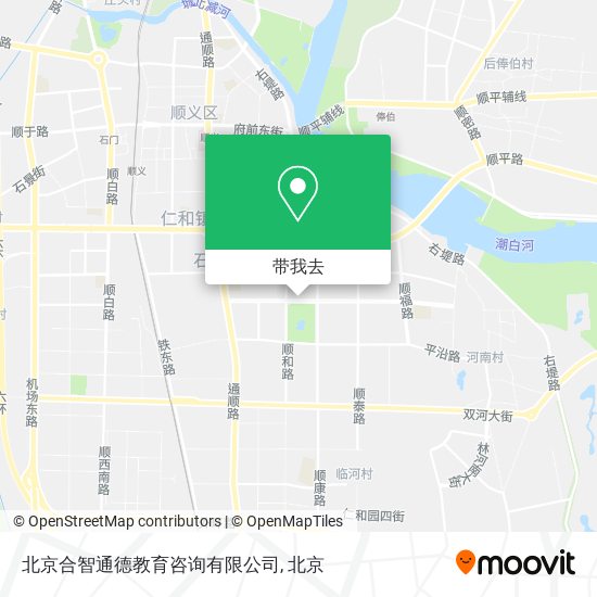 北京合智通德教育咨询有限公司地图