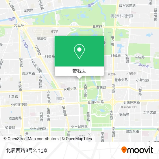 北辰西路8号2地图