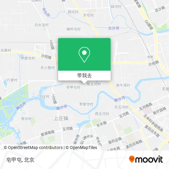 皂甲屯地图