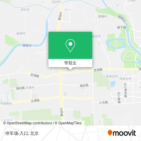 停车场-入口地图