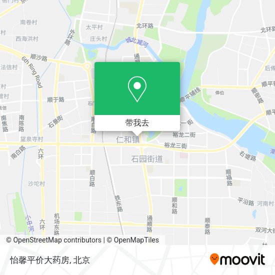 怡馨平价大药房地图