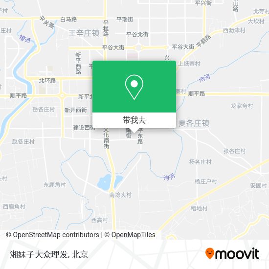 湘妹子大众理发地图